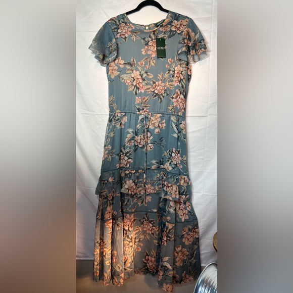 Ralph Lauren Dresses & Skirts - Ralph Lauren Floral Georgette Midi Dress